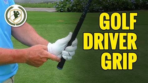 Golf Driver Grip What Is The Best Grip To Use For Driving Ball Youtube