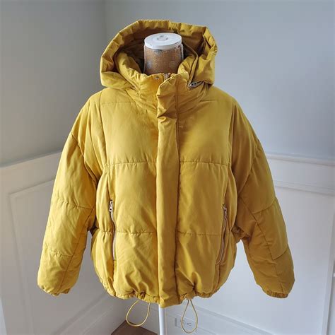 Yellow Puffer Coat Zara Atelier Yuwa Ciao Jp