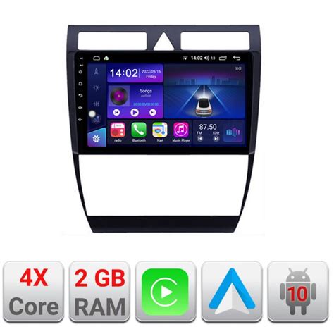 Navigatie Dedicata Audi A6 Quad Core B 102 2 32 GB Android Auto Apple