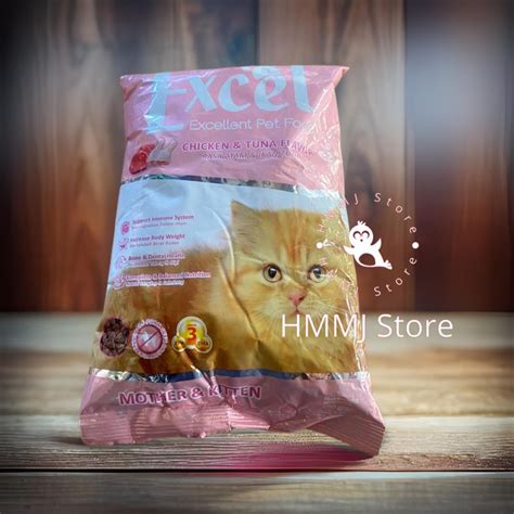 Jual EXCEL Makanan Pakan Kucing Utk Mother And Kitten Anak Kucing