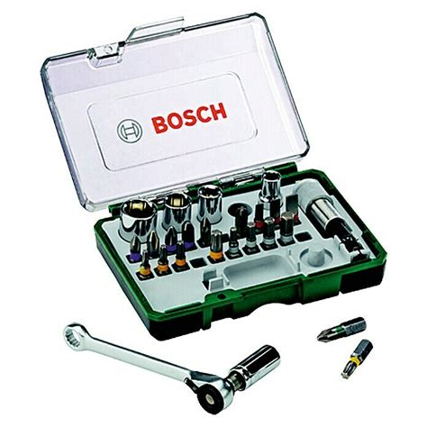 Bosch Schrauberbit Ratschen Set 27 Tlg BAUHAUS