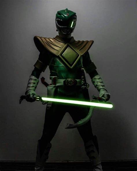 Jedi Ranger | Power rangers cosplay, Green ranger, Power rangers