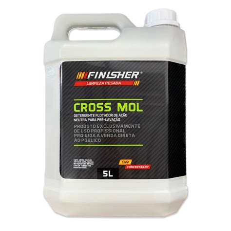 Detergente Desincrustante Neutro Cross Mol Finisher 5 Litros Vitstock