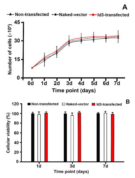 Proliferation And Cellular Viability Of H Csfs With Or Without Gene