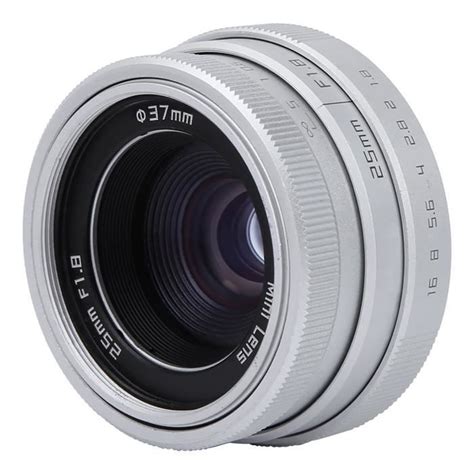 EJ life objectif 25 mm F1 8 Objectif grand angle 25 mm F1 8 Mini CCTV à