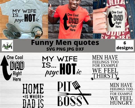 Funny Male Svg Bundle Funny Mens T Shirt Svg Man Cave Etsy