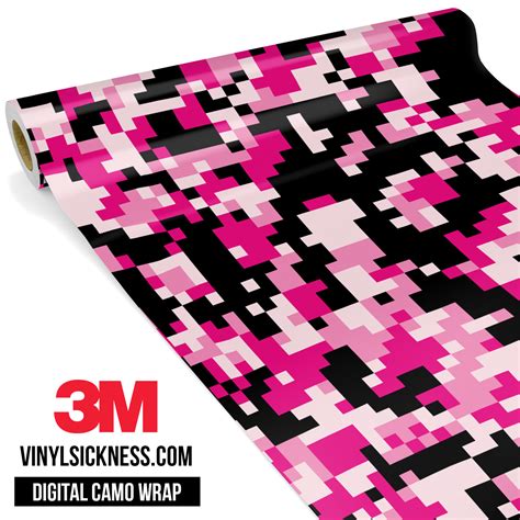 Pink Digital Camo Wrap • Car Truck Vinyl Wraps • Vs