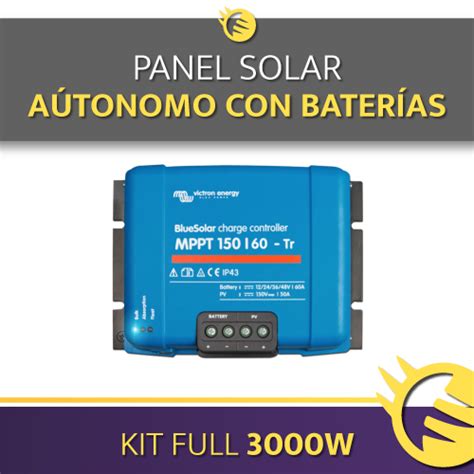 3000W OFF GRID KIT FULL SOLAR METASOLAR