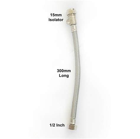 Ssh2 Viva 1 2 Bsp Female X 15mm Isolator Compression 300mm Long