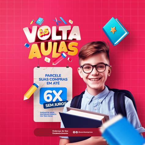 Campanha Publicitária Volta às Aulas 2023 Download Behance