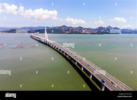 View Of The Shenzhen Bay Bridge Hi Res Stock Photography And Images Alamy