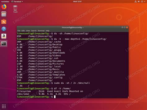 How To Check Disk Space On Ubuntu Bionic Beaver Linux