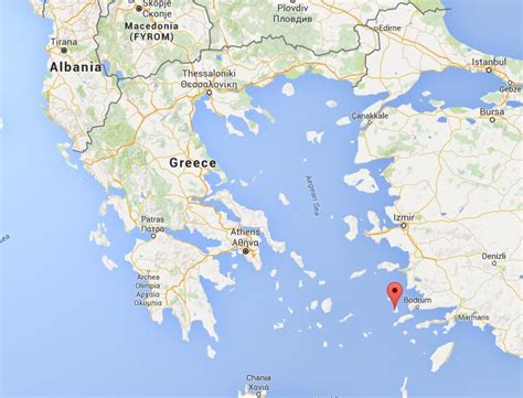 Where is Kalymnos on map Greece