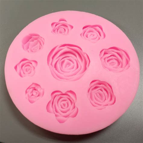 Silicone Mold Roses Mini Tiny Shore Cake Supply