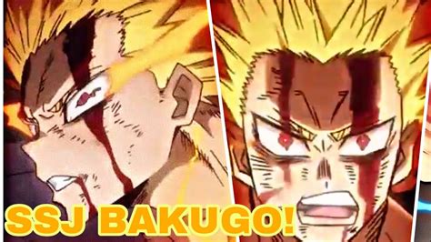 Bakugo Uses One For All My Hero Academia Heroes Rising Reaction