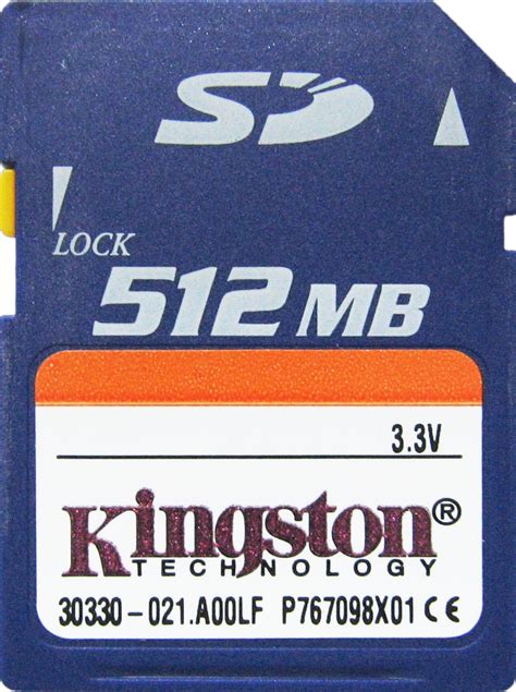 Secure Digital SD Card PNG