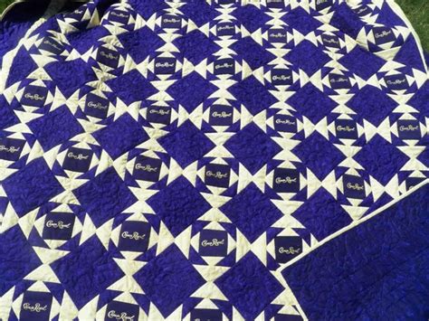 Crown Royal Quilt - Etsy