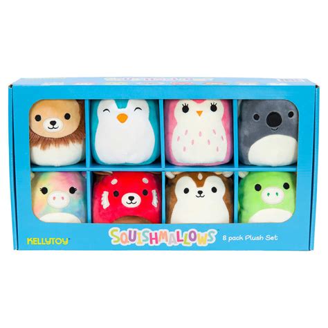 Squishmallows Plush 8 Pack Set