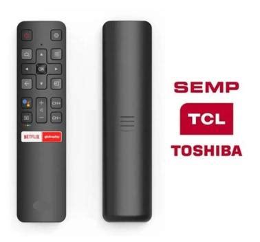 Controle Remoto Para Tv TCL Smart Rc802v 55p8m Netflix E Globoplay