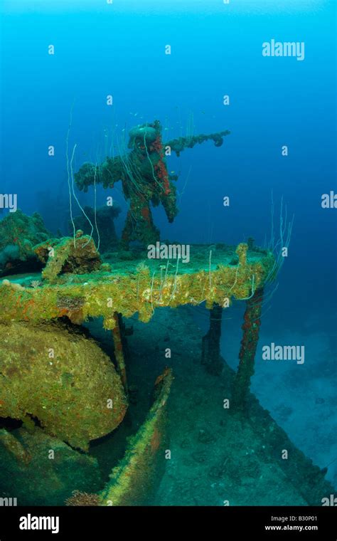 Anti Aircraft Machine Gun At Destroyer USS Lamson Marshall Islands Bikini Atoll Micronesia