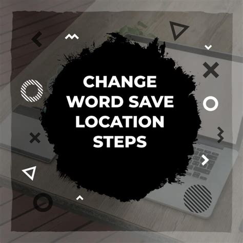 change default save location  word adazing
