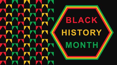 Black History Month African American History Celebration Vector