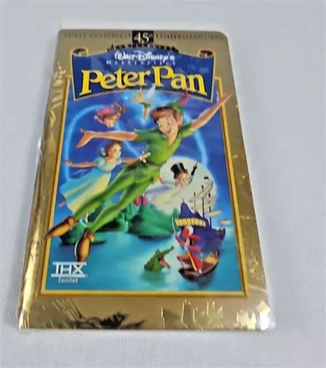 Walt Disneys Peter Pan Vhs Th Anniversary Limited Edition