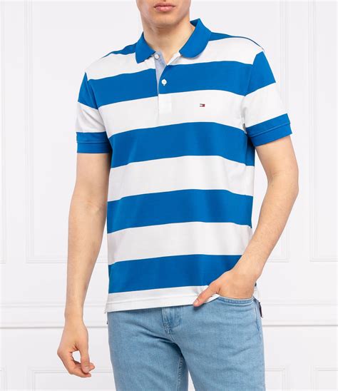 Polo Regular Fit Pique Tommy Hilfiger Blue Gomez Pl En