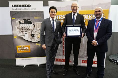 Liebherrs D9812 Engine Is Diesel Of The Year 2017 Liebherr