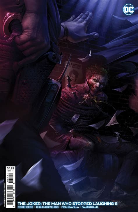 Joker The Man Who Stopped Laughing 8 Cover B Variant Francesco Mattina Cover