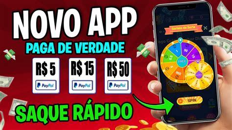 LANÇOU APP que GANHAR DINHEIRO de VERDADE no PAYPAL App de Ganhar