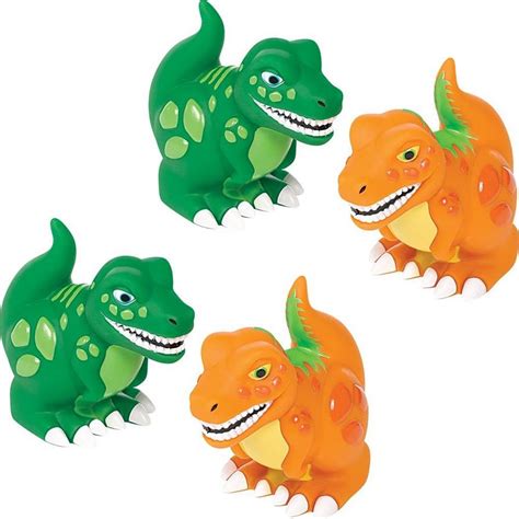 Dinosaur Squirt Toys 4ct Party City