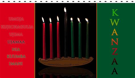 Download Kwanzaa Celebrations With Traditional Symbols Wallpaper