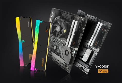 V Color Launches Ddr5 Xprism And Ddr4 Prism Pro Tuf Gaming Alliance Rgb