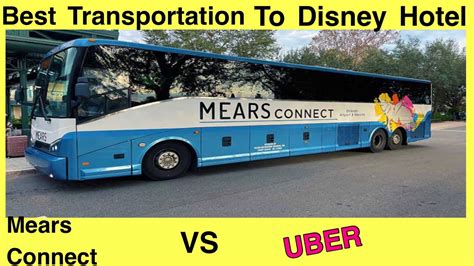 Mears Connect Shuttle Transportation To Disney World Resort From