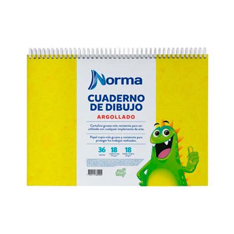 Cuaderno De Dibujo Argollado Norma Megapel Papeler A