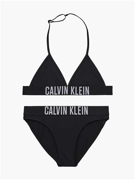 Girls Triangle Bikini Set Intense Power Calvin Klein