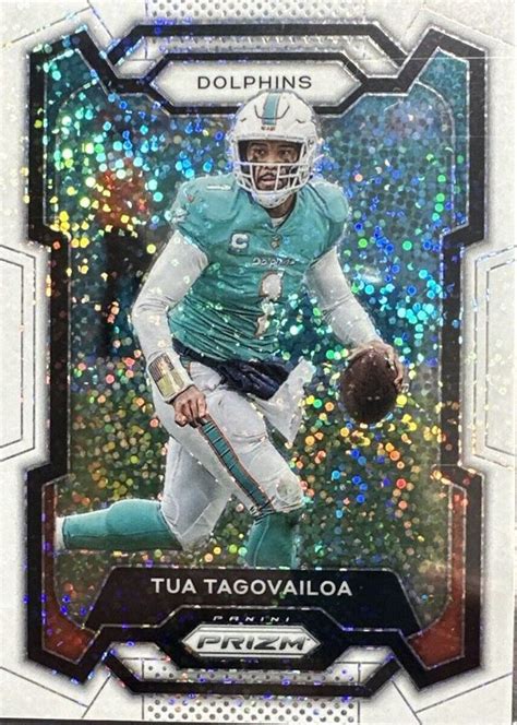 Tua Tagovailoa 2023 Prizm 190 White Sparkle SSP Price Guide