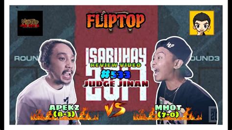 Fliptop Isabuhay 2017 Apekz Vs Mhot Review Video 533 YouTube