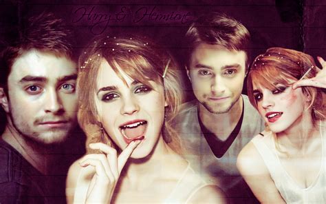 Dan And Emma Daniel Radcliffeandemma Watson Wallpaper 7574351 Fanpop