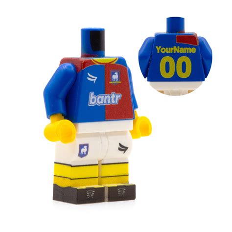 Afc Brickmond Football Kit Various Skin Tones Custom Design Minifi