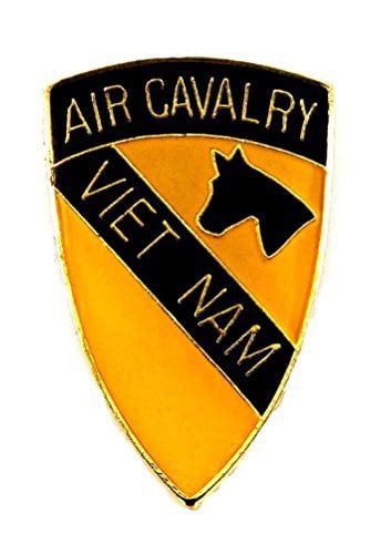 Us Army St Air Cavalry Division Vietnam Lapel Hat Pin Military Ppm