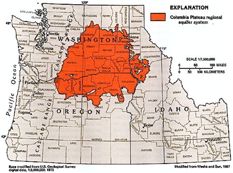 Columbia Plateau Regional Aquifer System This Basalt System Is A Large