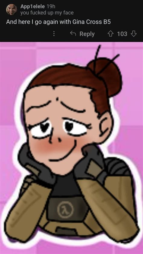 Day 23 Of Half Life Character Board Gina Cross By App1elele Rhalflife