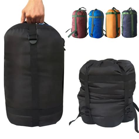 Saco De Dormir Impermeable Para Acampar Bolsa De Compresi N