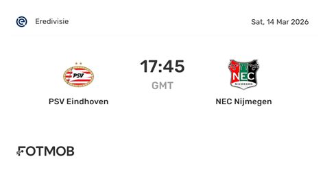 Estatísticas De Nec Nijmegen X Psv - PSV Eindhoven x NEC Nijmegen - placar ao vivo, escalações prováveis e ...