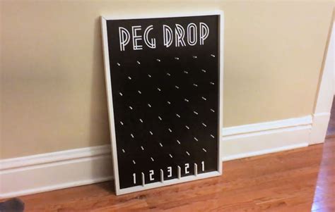 20 Homemade Diy Plinko Board Plans How To Make Diy Folly