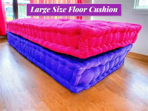 Extra Large Floor Cushions Large Floor Cushions for Adults Floor Cushions for Balcony Custom ...