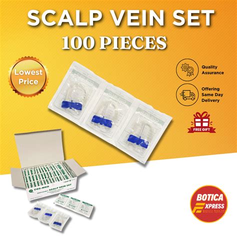 Butterfly Needle Scalp Vein Set 100S Shopee Philippines