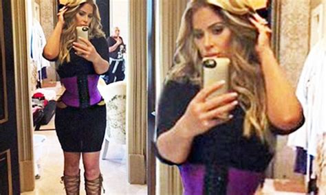 Kim Zolciak Denies Her Waist Trainer Triggered Mini Stroke As She Dons